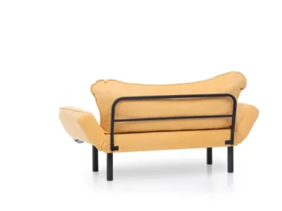 Detail produktu Dvojmiestna rozkladacia pohovka Chatto - Mustard