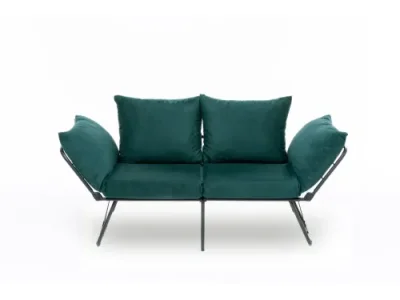 Detail produktu Dvojmiestna rozkladacia pohovka Viper 2-Seater - Petrol Green