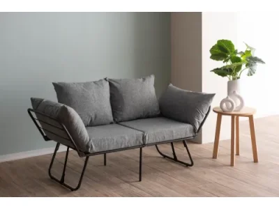 Dvojmiestna rozkladacia pohovka Viper 2-Seater - Light Grey