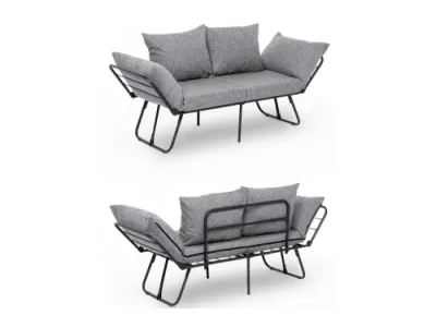 Detail produktu Dvojmiestna rozkladacia pohovka Viper 2-Seater - Light Grey