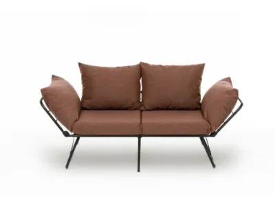 Detail produktu Dvojmiestna rozkladacia pohovka Viper 2-Seater - Light Brown