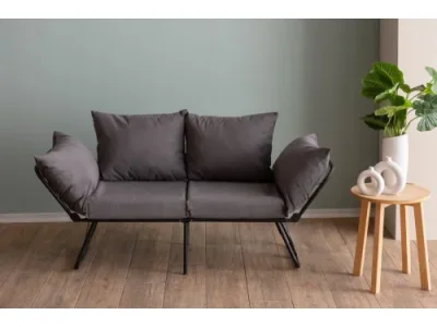 Dvojmiestna rozkladacia pohovka Viper 2-Seater - Grey