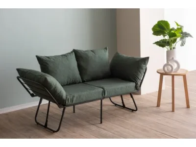 Dvojmiestna rozkladacia pohovka Viper 2-Seater - Green