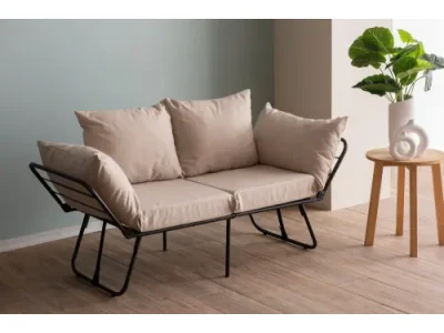 Detail produktu Dvojmiestna rozkladacia pohovka Viper 2-Seater - Cream