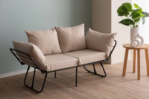 Dvojmiestna rozkladacia pohovka Viper 2-Seater - Cream