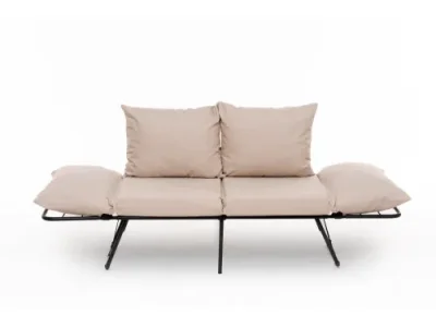 Detail produktu Dvojmiestna rozkladacia pohovka Viper 2-Seater - Cream