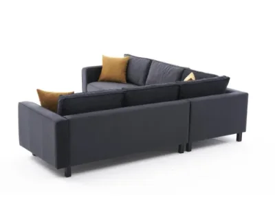 Detail produktu Rohová sedacia súprava / Rohová pohovka Kale Velvet - Anthracite