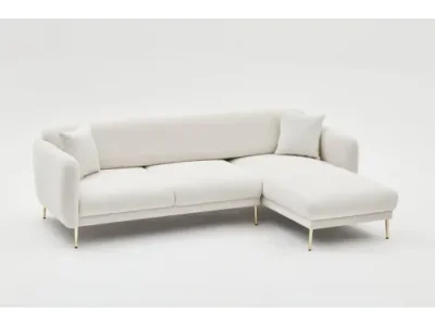 Detail produktu Rohová rozkladacia pohovka Simena Right - Cream
