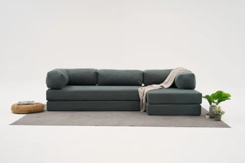 Rohová sedacia súprava / Rohová pohovka Comfort - Green