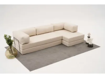 Rohová sedacia súprava / Rohová pohovka Comfort - Cream
