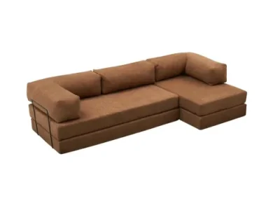Detail produktu Rohová sedacia súprava / Rohová pohovka Comfort - Brown
