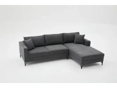 Detail produktu Rohová sedacia súprava / Rohová pohovka Berlin Right - Anthracite, Black