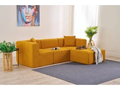 Detail produktu Rohová sedacia súprava / Rohová pohovka Raks - Orange