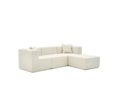 Detail produktu Rohová sedacia súprava / Rohová pohovka Raks - Cream