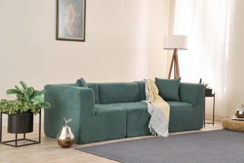 Trojmiestna pohovka Raks - Green