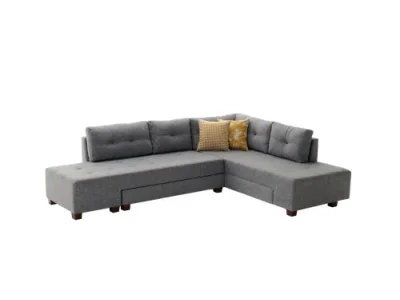 Detail produktu Rohová rozkladacia pohovka Manama Corner Sofa Bed Right - Grey