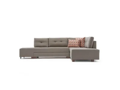 Detail produktu Rohová rozkladacia pohovka Manama Corner Sofa Bed Right - Cream