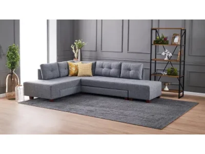 Rohová rozkladacia pohovka Manama Corner Sofa Bed Left - Grey