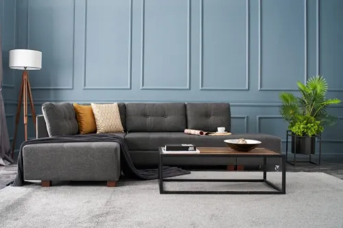 Rohová rozkladacia pohovka Manama Corner Sofa Bed Left - Anthracite