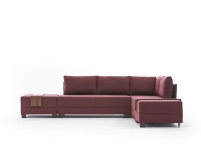 Detail produktu Rohová rozkladacia pohovka Fly Corner Sofa Bed Right - Claret Red