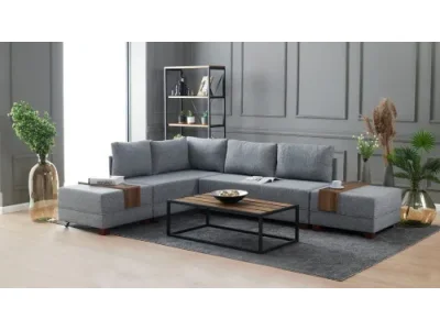 Detail produktu Rohová rozkladacia pohovka Fly Corner Sofa Bed Left - Grey
