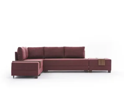 Detail produktu Rohová rozkladacia pohovka Fly Corner Sofa Bed Left - Claret Red