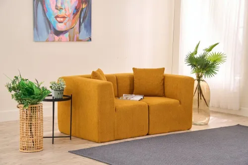 Dvojmiestna pohovka Raks - Orange