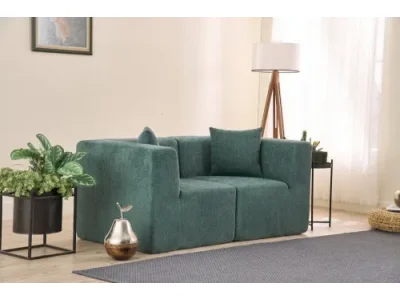 Dvojmiestna pohovka Raks - Green