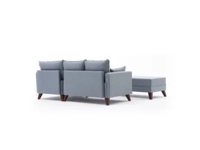 Detail produktu Rohová rozkladacia pohovka Bella Soft Mini Köşe Right - Blue