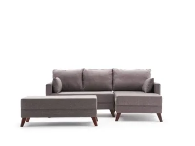 Detail produktu Rohová rozkladacia pohovka Bella Mini Corner Sofa Right - Brown