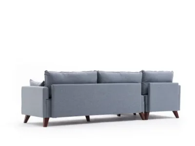 Detail produktu Rohová sedacia súprava / Rohová pohovka Bella Soft Köşe Koltuk Left - Blue