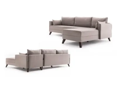 Detail produktu Rohová sedacia súprava / Rohová pohovka Bella Corner Sofa Right 1 - Cream