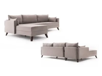 Detail produktu Rohová sedacia súprava / Rohová pohovka Bella Corner Sofa Left 1 - Cream