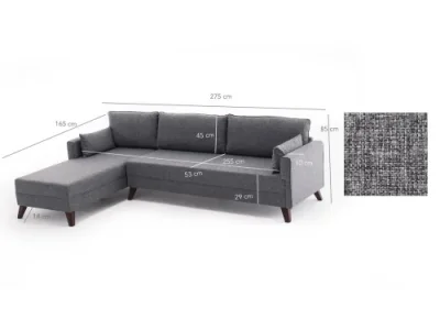 Detail produktu Rohová sedacia súprava / Rohová pohovka Bella Corner Sofa Left 1