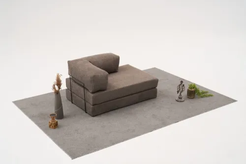 Dvojmiestna pohovka Comfort - Grey v2