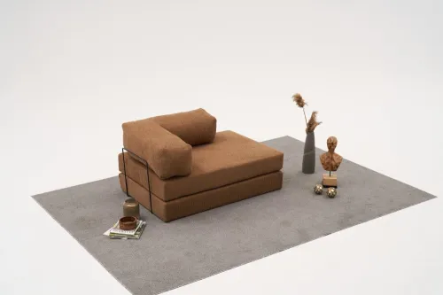 Dvojmiestna pohovka Comfort - Brown v2