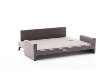 Detail produktu Trojmiestna rozkladacia pohovka Bella Sofa Bed - Brown