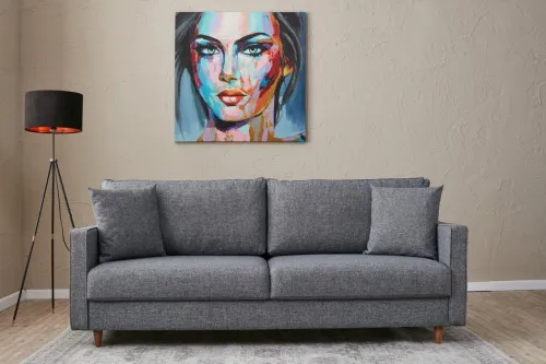 Trojmiestna pohovka Eva - Grey
