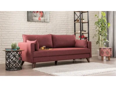 Trojmiestna pohovka Bella Sofa For 3 Pr - Claret Red