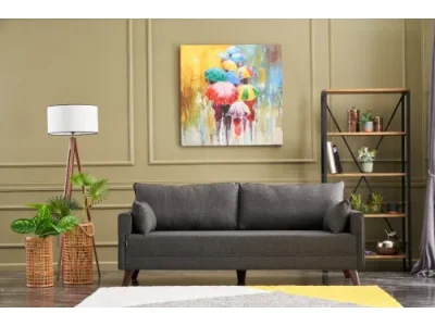 Trojmiestna pohovka Bella Sofa For 3 Pr - Anthracite