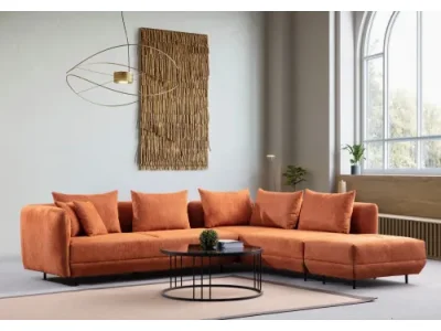 Detail produktu Rohová sedacia súprava / Rohová pohovka Floransa - Orange