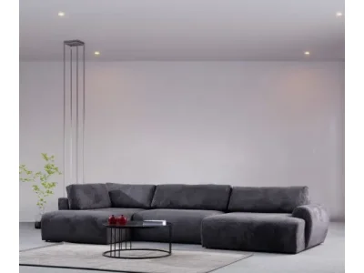 Rohová sedacia súprava / Rohová pohovka Enjoy Corner Chl-O3-2R - Anthracite