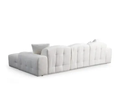 Detail produktu Rohová sedacia súprava / Rohová pohovka Pescara Corner Right (L2-Chl) - White