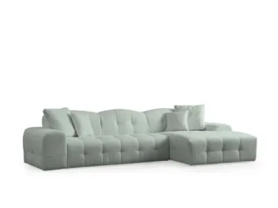 Detail produktu Rohová sedacia súprava / Rohová pohovka Pescara Corner Right (L2-Chl) - Pale Green