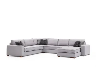 Detail produktu Rohová sedacia súprava / Rohová pohovka Lena Corner - Light Grey