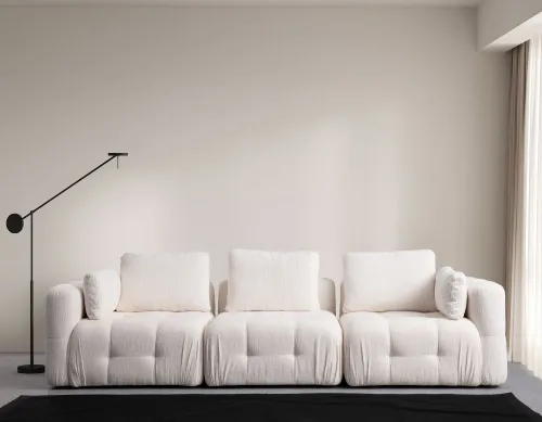 Trojmiestna pohovka Amaris 3 Seater -White