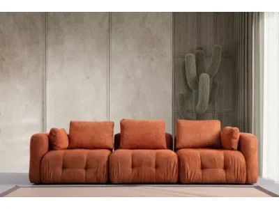 Detail produktu Trojmiestna pohovka Amaris 3 Seater - Orange