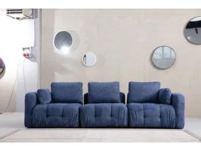 Trojmiestna pohovka Amaris 3 Seater - Navy Blue