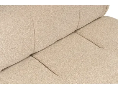 Detail produktu Rohová sedacia súprava / Rohová pohovka Doblo 3 Seater with Pouffe ( L1-O1-1R-Pouffe) - Peach