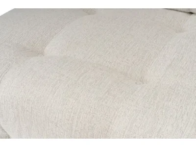 Detail produktu Rohová sedacia súprava / Rohová pohovka Doblo 3 Seater with Pouffe ( L1-O1-1R-Pouffe) - Cream